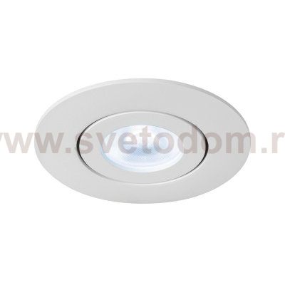 SLV 1002528 SLV PLAY, DOWNLIGHT RGBW светильник встраиваемый 10Вт с БП и LED RGBW, 38°, 450лм, белый