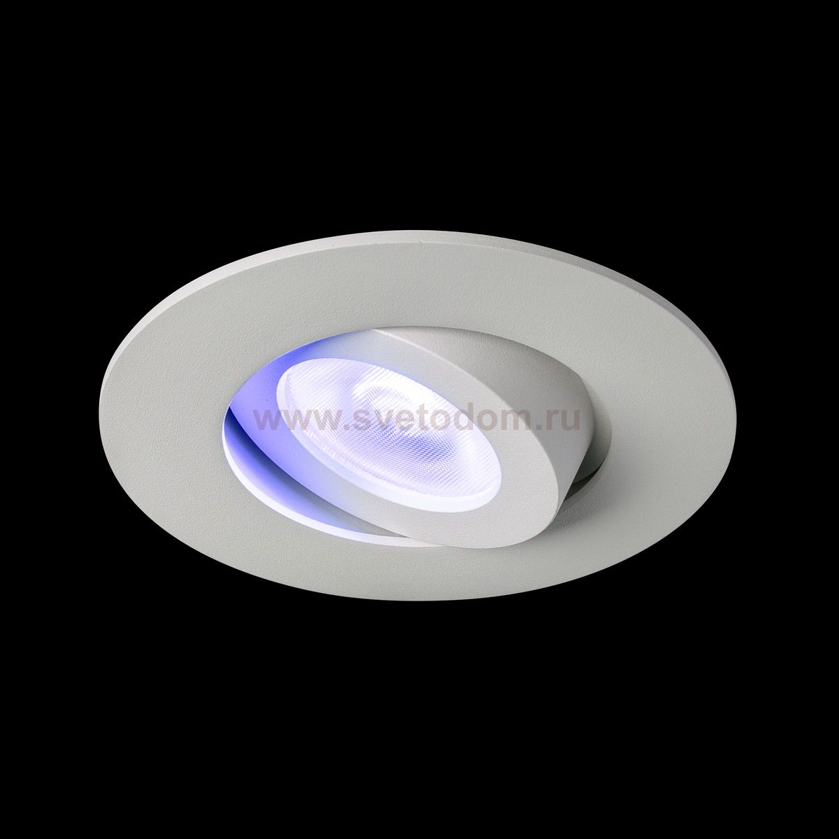 SLV 1002528 SLV PLAY, DOWNLIGHT RGBW светильник встраиваемый 10Вт с БП и LED RGBW, 38°, 450лм, белый