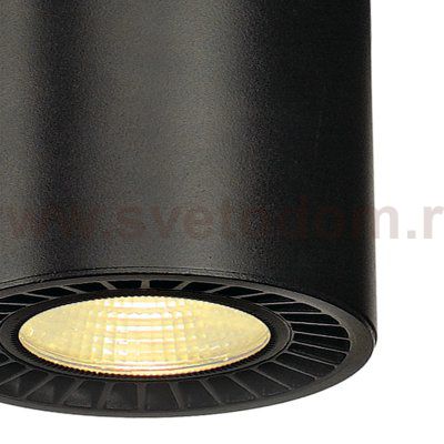 SLV 1003275 SUPROS PD светильник подвесной 31Вт с LED 3000К, 2600лм, CRI>90, 60°, черный