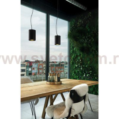 SLV 1003275 SUPROS PD светильник подвесной 31Вт с LED 3000К, 2600лм, CRI>90, 60°, черный