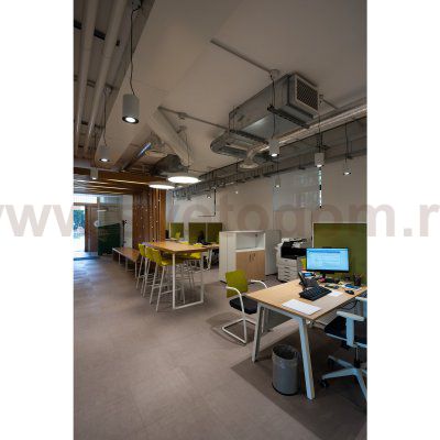 SLV 1003280 SUPROS PD светильник подвесной 36Вт с LED 3000К, 3380лм, CRI>90, 60°, белый