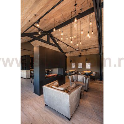 SLV 1003291 3Ph, SUPROS светильник 31Вт с LED 3000К, 2600лм, CRI>90, 60°, черный