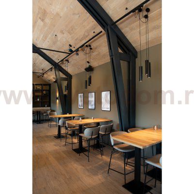 SLV 1003291 3Ph, SUPROS светильник 31Вт с LED 3000К, 2600лм, CRI>90, 60°, черный