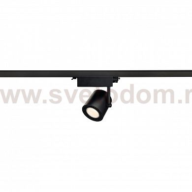 SLV 1003291 3Ph, SUPROS светильник 31Вт с LED 3000К, 2600лм, CRI>90, 60°, черный