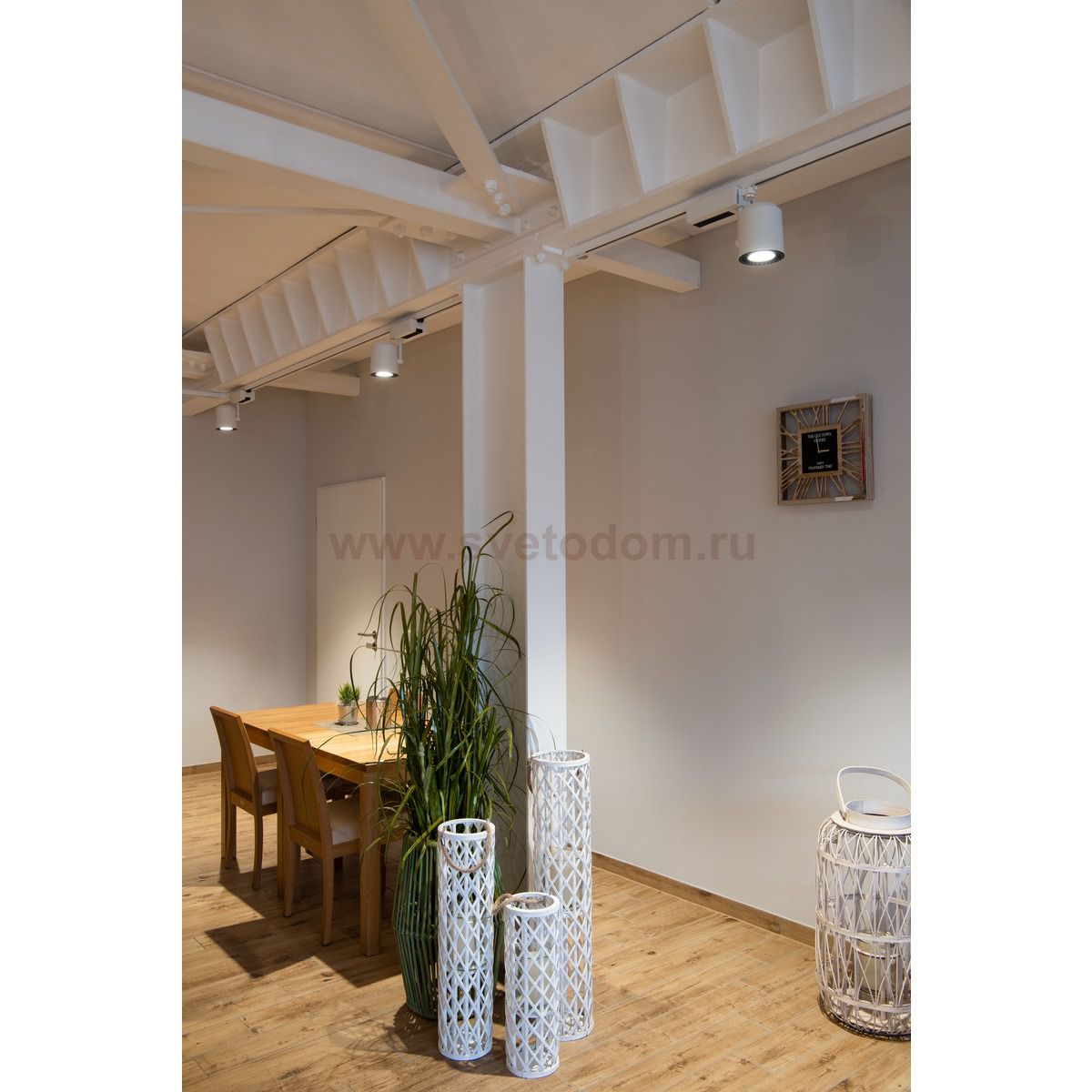 SLV 1003292 3Ph, SUPROS светильник 31Вт с LED 3000К, 2600лм, CRI>90, 60°, белый