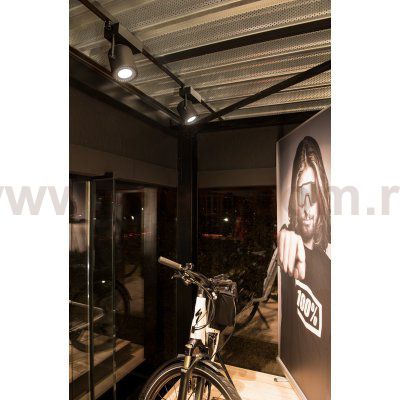 SLV 1003295 3Ph, SUPROS светильник 36Вт с LED 3000К, 3380лм, CRI>90, 60°, черный