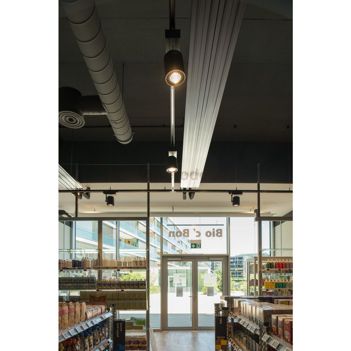 SLV 1003297 3Ph, SUPROS светильник 36Вт с LED 4000К, 3520лм, CRI>90, 60°, черный