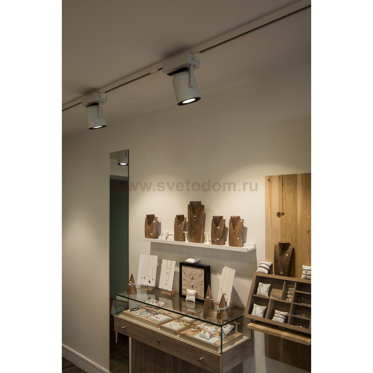 SLV 1003298 3Ph, SUPROS светильник 36Вт с LED 4000К, 3520лм, CRI>90, 60°, белый