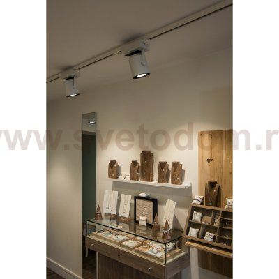 SLV 1003298 3Ph, SUPROS светильник 36Вт с LED 4000К, 3520лм, CRI>90, 60°, белый