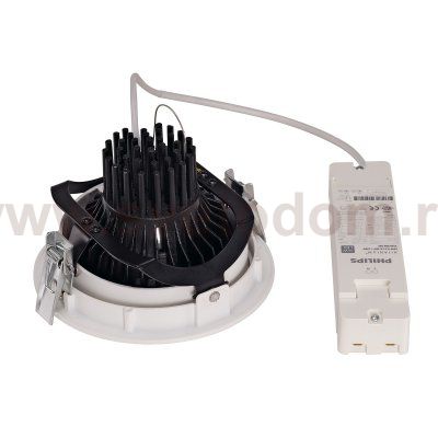 SLV 1003302 SUPROS DL светильник встраиваемый 36Вт с БП и LED 3000К, 3380лм, CRI>90, 60°, белый