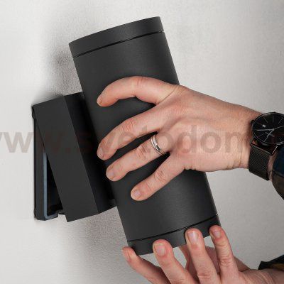 SLV 1003425 ENOLA ROUND UP/DOWN M WL светильник настенный IP65 19Вт c LED 3000/4000К, 2x 740/840лм, 38°, антрацит