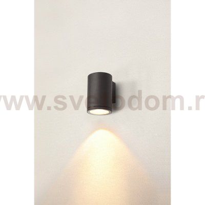 SLV 1003440 ENOLA ROUND L WL светильник настенный IP65 35Вт c LED 3000/4000К, 3100/3400лм, 38°, антрацит