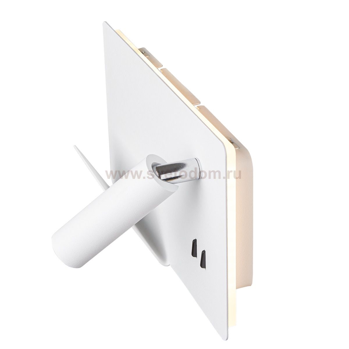 SLV 1003457 SOMNILA SPOT LEFT светильник настенный 13Вт с USB (2A макс.), LED 3000K, 646лм+65лм, 40°, CRI>90, белый