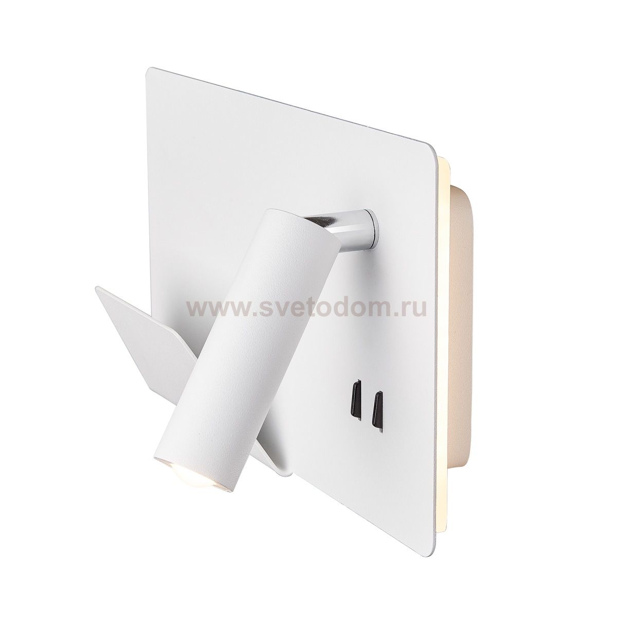 SLV 1003457 SOMNILA SPOT LEFT светильник настенный 13Вт с USB (2A макс.), LED 3000K, 646лм+65лм, 40°, CRI>90, белый