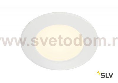 SLV 112161 Downlight DL 126 LED, rund, weiss, 3W LED, 2700K