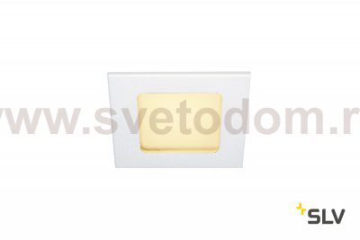 SLV 112721 FRAME BASIC, LED Set, Down- light, mattweiss, 6W, 3000K, inkl. Treiber