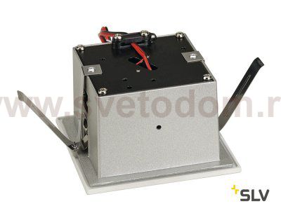 SLV 113260 FRAME BASIC LED Einbauleuchte, eckig, mattweiss, neutral- weisse LED