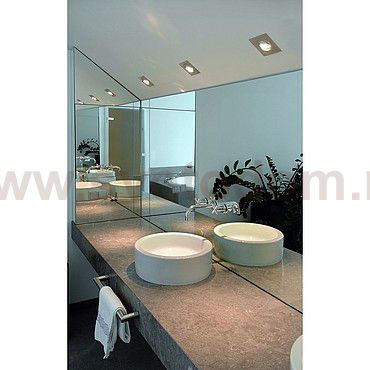 SLV 113481 NEW TRIA I MR16 Downlight, eckig, mattschwarz, max. 50W, inkl. Clipfedern