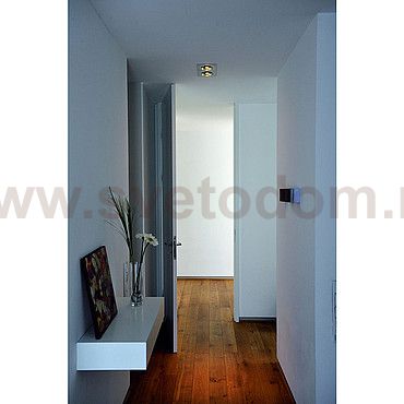 SLV 113502 NEW TRIA II MR16 Downlight, rechteckig, mattweiss, max. 2x50W, inkl. Clipfedern