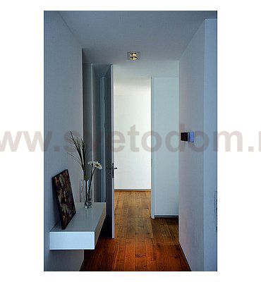 SLV 113502 NEW TRIA II MR16 Downlight, rechteckig, mattweiss, max. 2x50W, inkl. Clipfedern