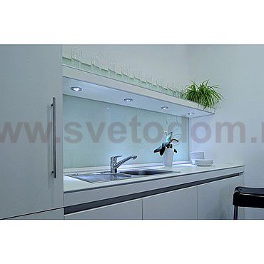 SLV 113660 TRITON 3 LED светильник встраиваемый с 3-мя PowerLED по 1Вт, 4000K, 250lm, 25°, 350mA, белый