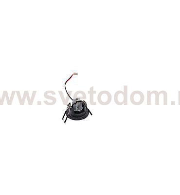 SLV 113980 NEW TRIA MINI DL ROUND Downlight, mattschwarz, 30°, 3000K, inkl. MI-Stecker,Clipf.