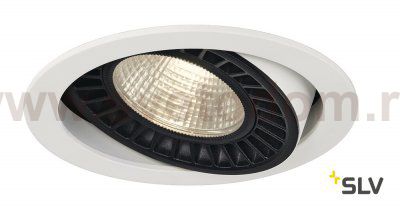 SLV 114111 SUPROS DL Deckeneinbauleuchte, rund, wei?, 3000lm, 3000K, SLM LED, 60° Reflektor