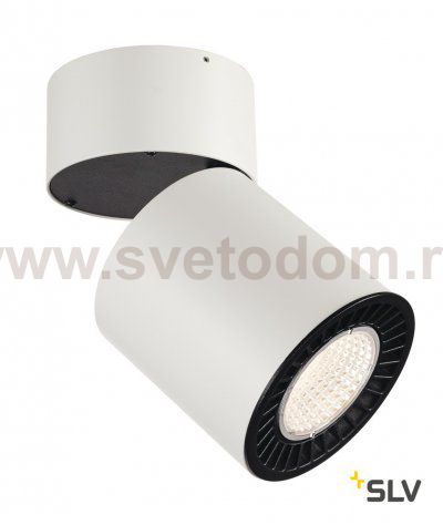 SLV 114131 SUPROS CL Deckenleuchte, rund, wei?, 3000lm, 3000K, SLM LED, 60° Reflektor