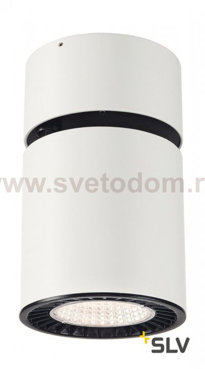 SLV 114131 SUPROS CL Deckenleuchte, rund, wei?, 3000lm, 3000K, SLM LED, 60° Reflektor