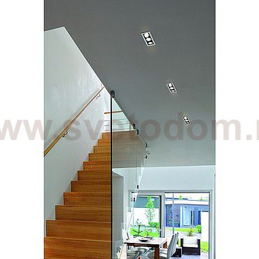 SLV 115561 KADUX 3 ES111 Downlight, eckig, mattweiss, max. 3x75W