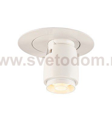 115901 SLV ILU LED светильник встраиваемый 350мА c LED 1Вт, 3000К, 55лм, 24°, с мини-штекером, белый
