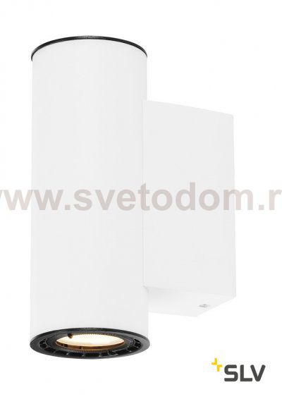 SLV 116341 SUPROS 78 WALL Up/Down, rund, weiss, 3000K, 60° Linse