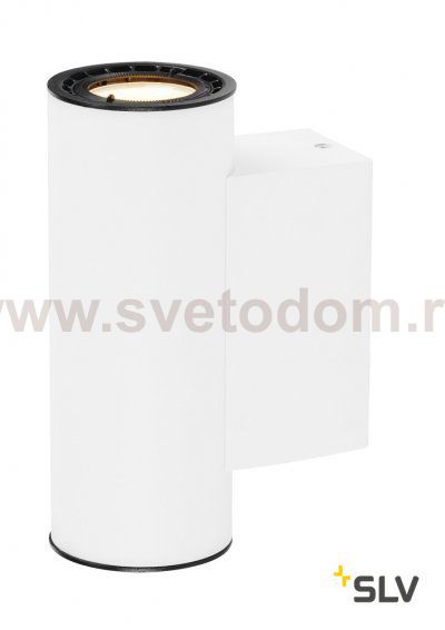 SLV 116341 SUPROS 78 WALL Up/Down, rund, weiss, 3000K, 60° Linse