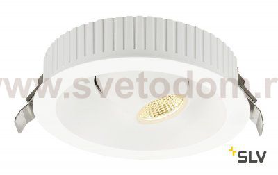 SLV 117341 COMFORT CONTROL LED, Einbau- leuchte, direkt, schwenkbar, weiss