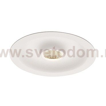 117371 SLV OCCULDAS 13 DIRECT светильник встраиваемый с LED 12Вт (16Вт), 3000К, 1200лм, белый
