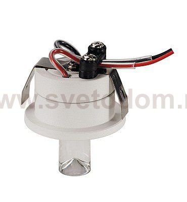 SLV 118021 LED Lightpoint Einbauleuchte, rund, mattweiss, 1W LED, 3000K