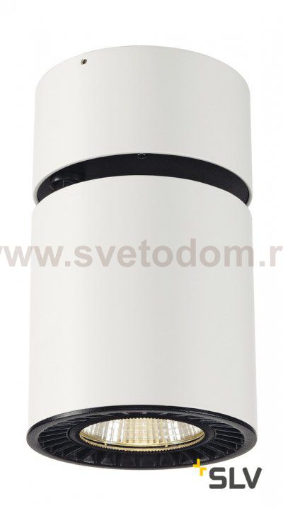 SLV 118131 SUPROS CL Deckenleuchte, rund, wei?, 4000lm, 3000K, SLM LED, 60° Reflektor