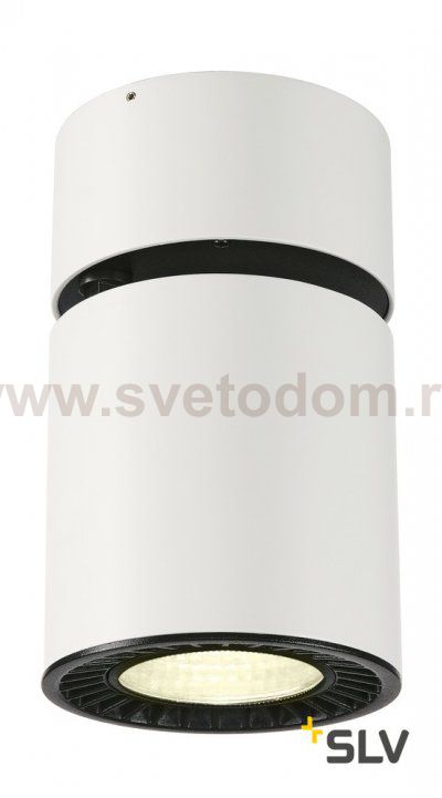 SLV 118181 SUPROS CL Deckenleuchte, rund, wei?, 4000lm, 4000K, SLM LED, 60° Reflektor