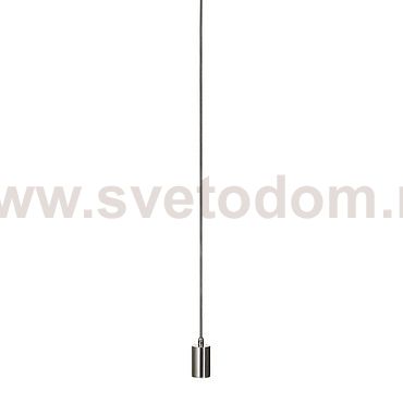 132696 SLV FITU E27 PD-2 светильник подвесной 5m для лампы E27 60Вт макс., без основания, матированный алюминий