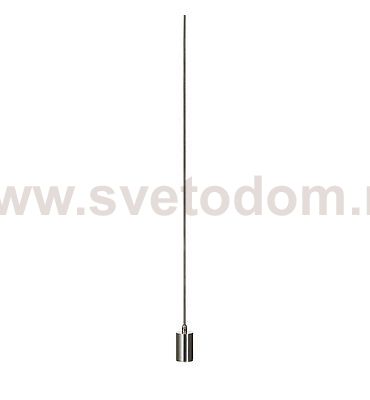 132696 SLV FITU E27 PD-2 светильник подвесной 5m для лампы E27 60Вт макс., без основания, матированный алюминий
