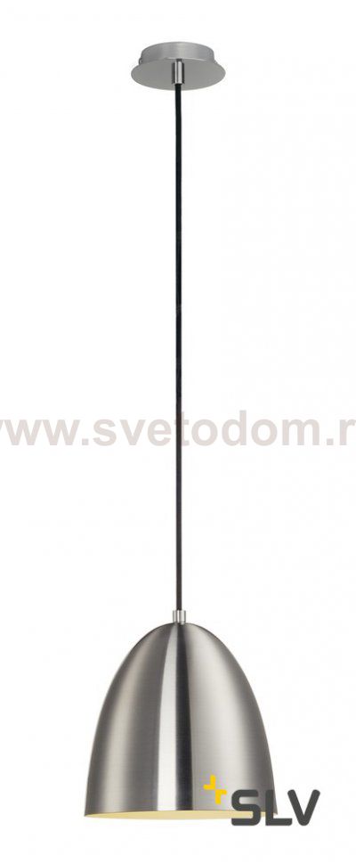 SLV 133005 PARA CONE 20 Pendelleuchte, rund, alu-geb?rstet, E27, max. 60W