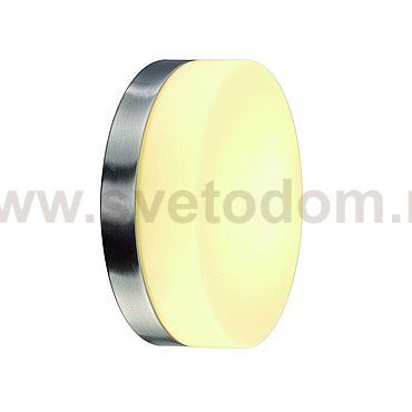 SLV 133700 D-TECT E27 светильник с датчиком движения для лампы E27 20Вт макс., серый металлик/ стекло белое