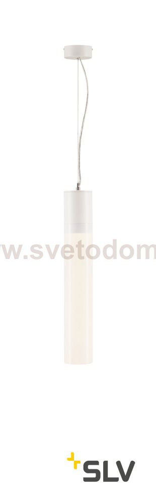 134001 SLV LIGHT PIPE LED PD 60 светильник подвесной с LED 11Вт, 2700K, 630лм, белый