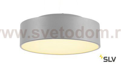 SLV 135024 MEDO 28 LED Deckenleuchte, silbergrau, optional abpendel- bar