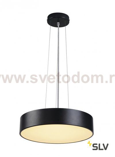 SLV 135070 MEDO 40 LED Deckenleuchte, schwarz, optional abpendelbar