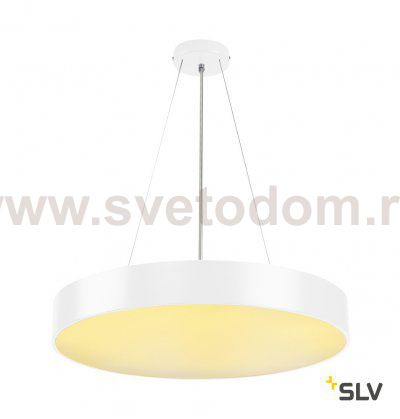 SLV 135121 MEDO 60 LED Deckenleuchte, weiss, optional abpendelbar