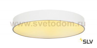 SLV 135121 MEDO 60 LED Deckenleuchte, weiss, optional abpendelbar
