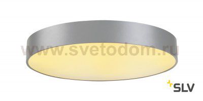 SLV 135124 MEDO 60 LED Deckenleuchte, silbergrau, optional abpendelbar