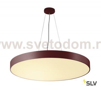 SLV 135176 MEDO 90 LED Deckenleuchte, weinrot, optional abpendelbar