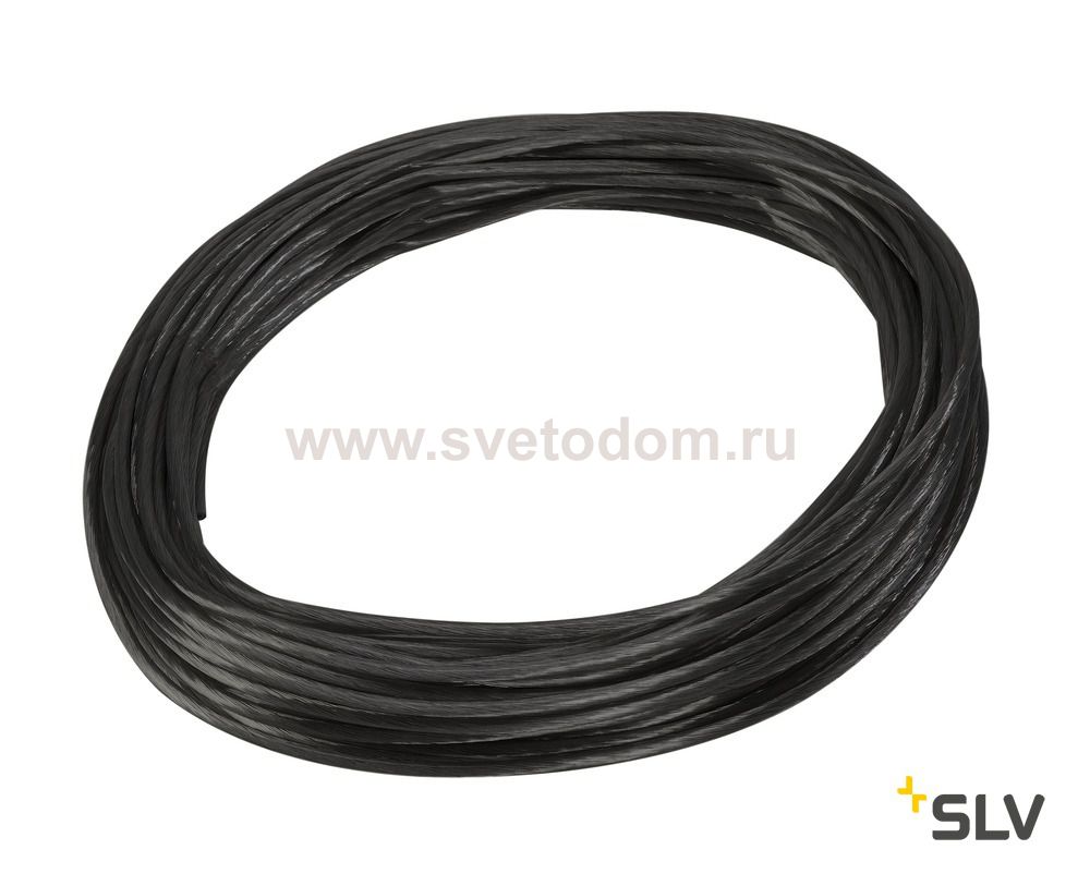 139030 SLV TENSEO, тросик в изоляции, сечение 4 кв.мм, 25А макс., 20 метров, черный